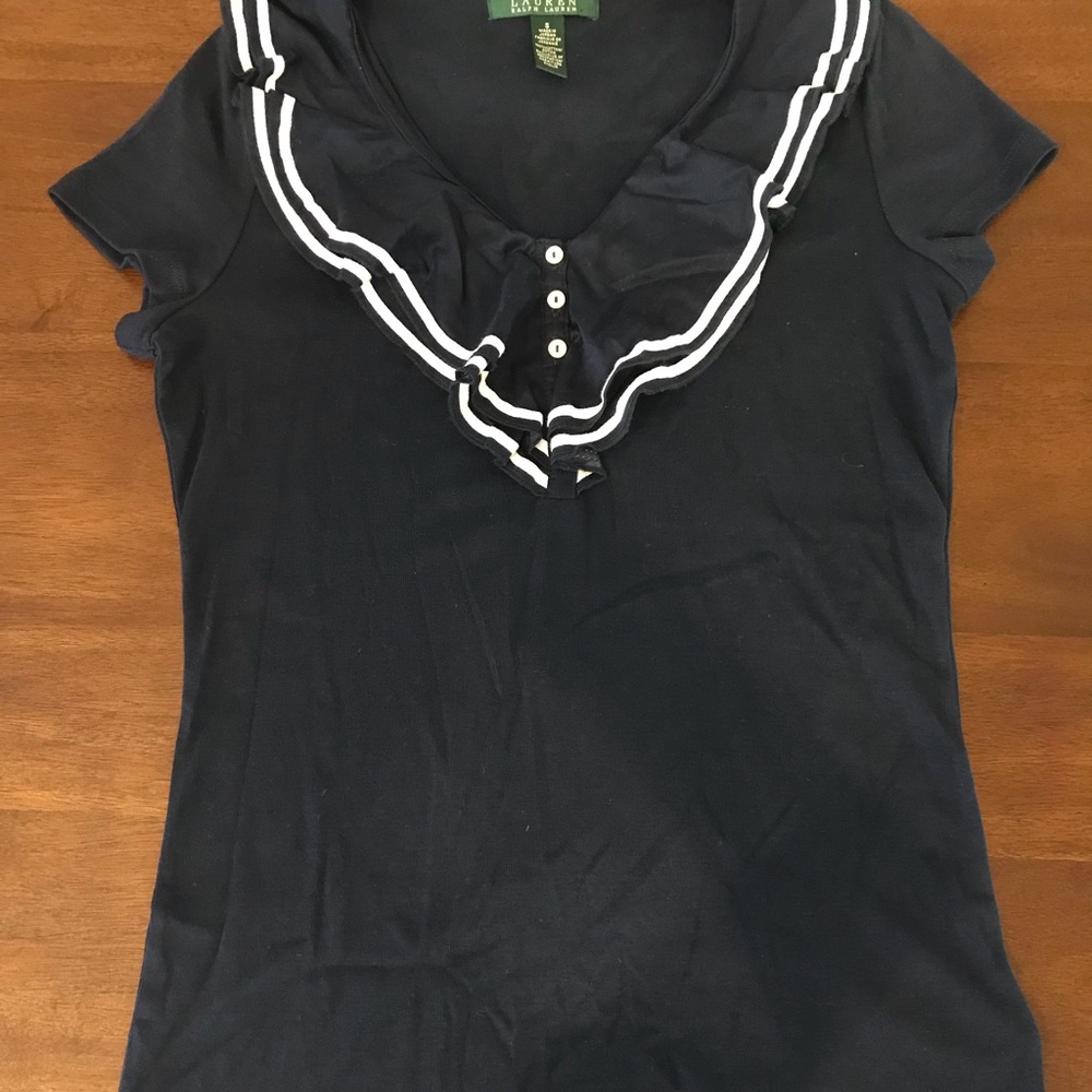 3 for $25 New 🦀 Ralph Lauren ruffle top